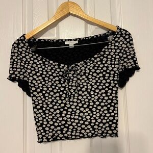 Topshop daisy shirt